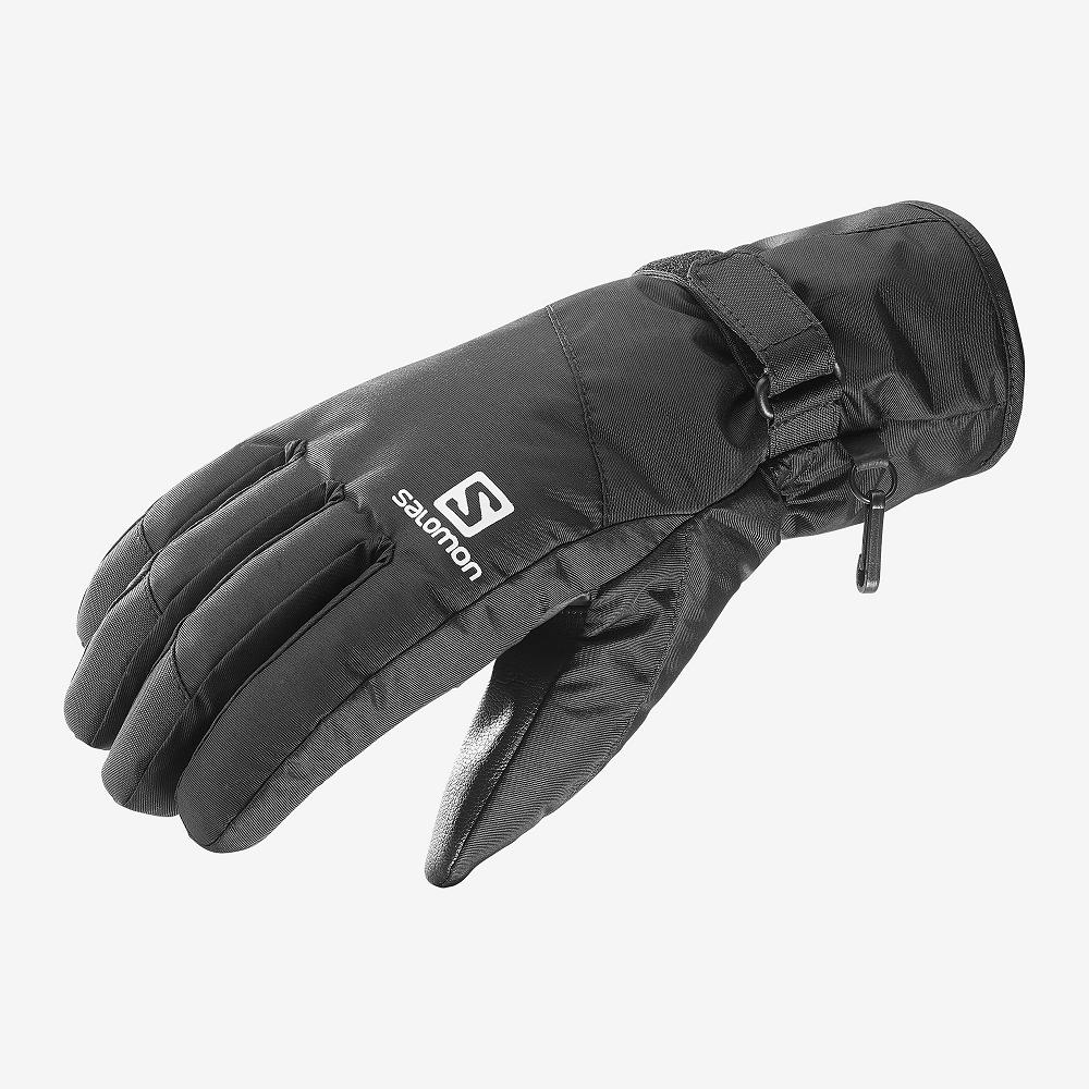 Salomon FORCE DRY M Guantes Hombre - Negras - Colombia (97862-SYAL)